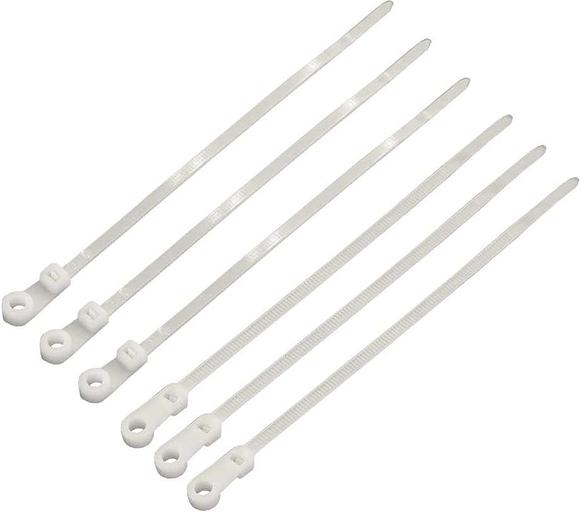 Стяжка пластиковая Lanmaster TWT-CVS-200 200x4мм (упак:100шт) нейлон 6.6 внутри помещений прозрачный фото 1