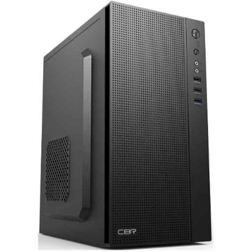 CBR Корпус mATX Minitower MX12, c БП PSU-ATX500-12EC (500W/120mm), 1*USB 3.0, 2*USB 2.0, HD Audio+Mic, Black [PCC-MATX-MX12-500W] фото 1