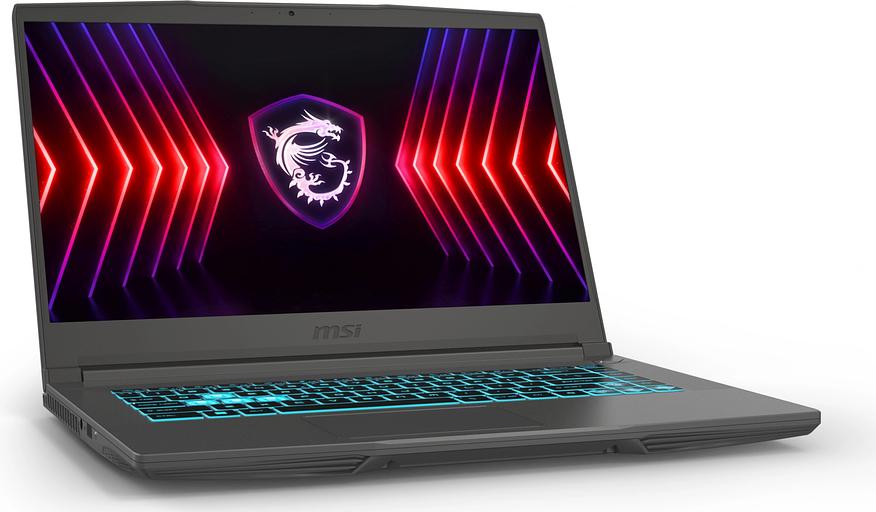 Ноутбук MSI Thin B12UCX-2633XRU Core i5 12450H 16Gb SSD512Gb NVIDIA GeForce RTX 2050 4Gb 15.6" IPS FHD (1920x1080) Free DOS grey WiFi BT Cam (9S7-16R831-2633) фото 3