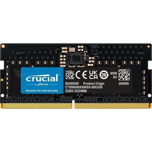 Модуль памяти Crucial 16GB 5600МГц DDR5, SO-DIMM CL40 фото 1