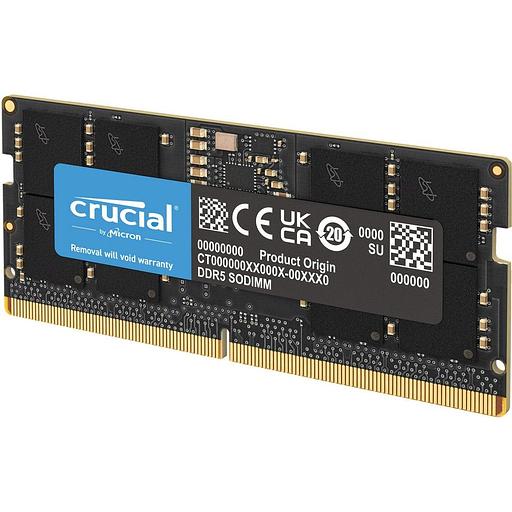 Модуль памяти Crucial 16GB 5600МГц DDR5, SO-DIMM CL40 фото 2