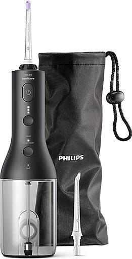 Ирригатор Philips HX3826/33 импульсн. черный фото 3