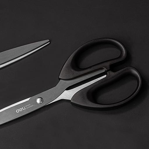 Ножницы Deli EM611 офисные 210мм ручки пластиковые сталь ассорти чехол с европод. фото 5