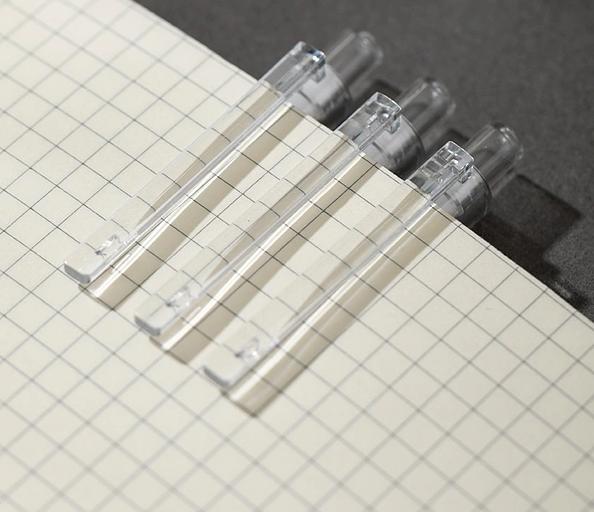 Ручка гелев. автоматическая Deli EG05-BL прозрачный d=0.5мм син. черн. фото 4