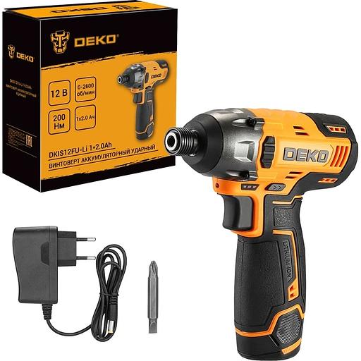 Винтоверт Deko DKIS12FU-Li 12Вт аккум. (085-1110) фото 3