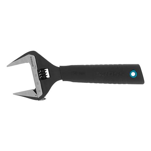 Ключ разводной, 150 мм,CrV, тонкие губки, защитные насадки фото 3