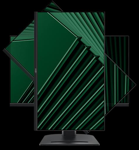 MSI PRO 27" MP275QPG {IPS 2560x1440 100Hz 4ms 300cd 2xHDMI DisplayPort Speakers HAS Pivot VESA} [9S6-3PC39M-069] фото 3