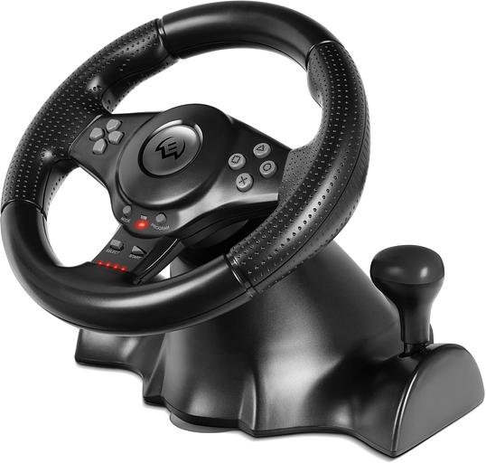 Руль Sven GC-W150 16кноп. (с педалями) черный фото 1