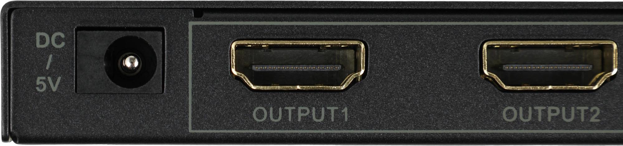 Сплиттер аудио-видео Premier 5-872-8V2 HDMI (f)/8xHDMI (f) черный фото 8