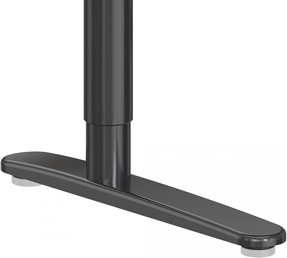 Стол для компьютера Cactus CS-EGD-BK-LED столешница закаленное стекло черный каркас черный фото 7