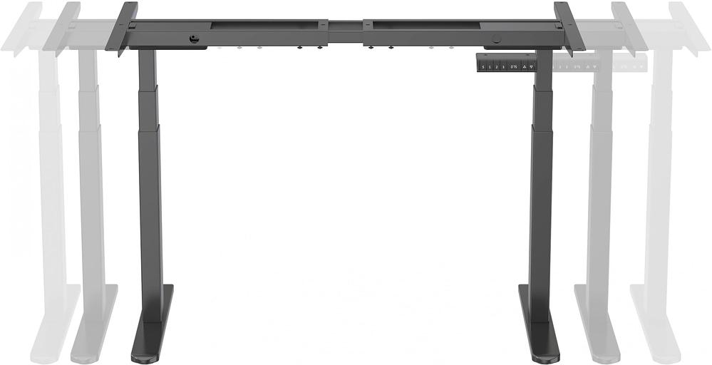 Подстолье Cactus CS-EDLF-BK каркас черный фото 4