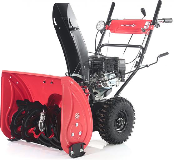 Снегоуборщик бензин. Интерскол СМБ-61/11ЭФ 9л.с. фото 1