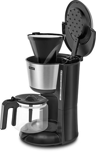 Кофеварка капельная Rondell 1100-RE-01 1000Вт серебристый/черный фото 3