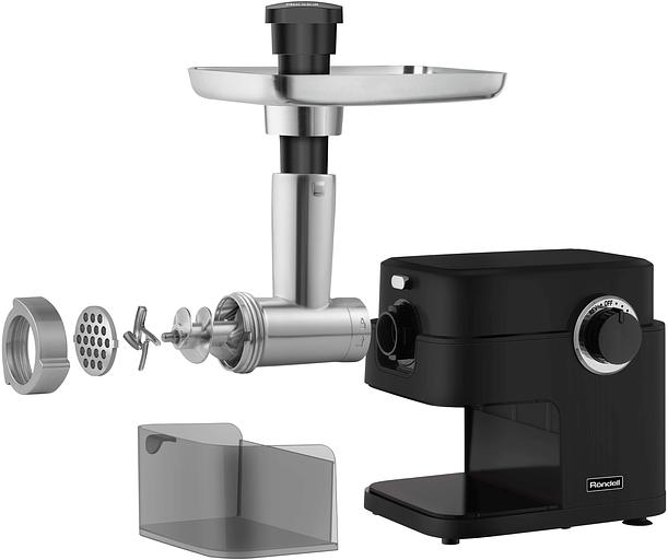 Мясорубка Rondell RDE-1453 2000Вт черный фото 3