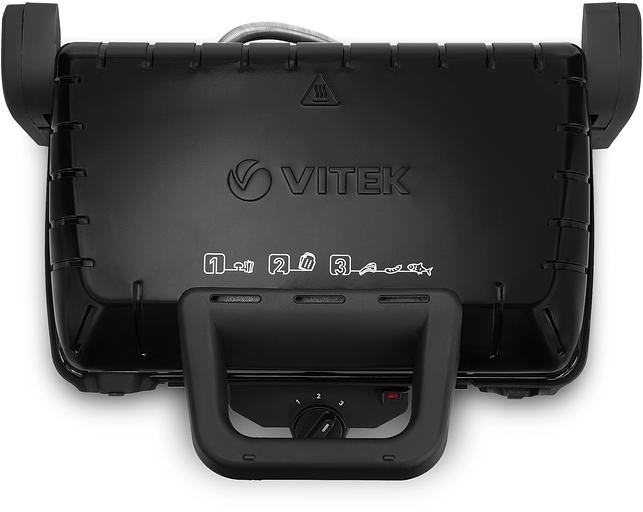Электрогриль Vitek VT-2632 2000Вт черный фото 5