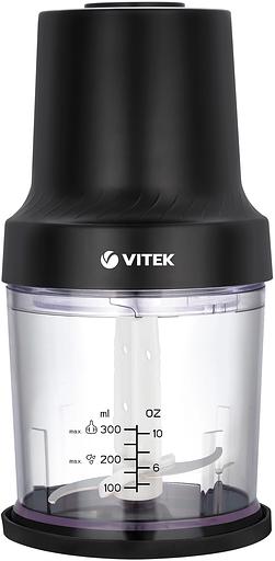 Измельчитель электрический Vitek VT-7131 0.3л. 800Вт черный фото 1