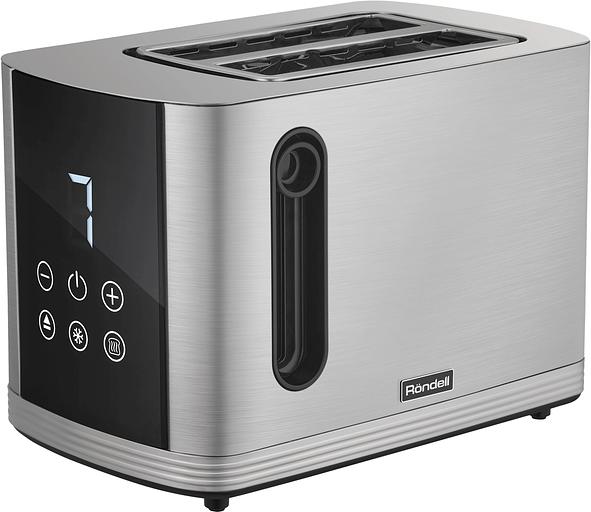Тостер Rondell RDE-1201 800Вт стальной фото 1