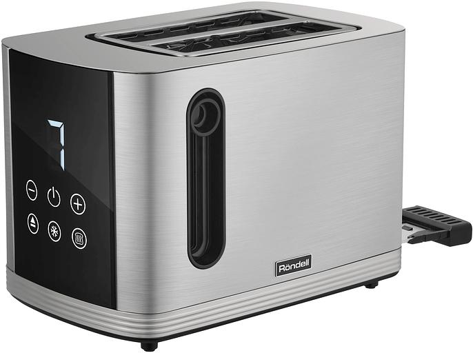 Тостер Rondell RDE-1201 800Вт стальной фото 4