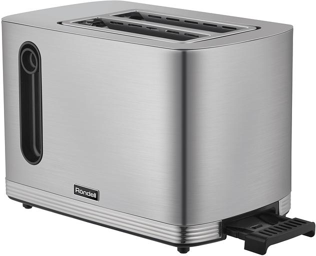 Тостер Rondell RDE-1201 800Вт стальной фото 5