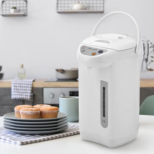 Термопот Maxwell MW-1754 3.3л. 750Вт белый фото 5