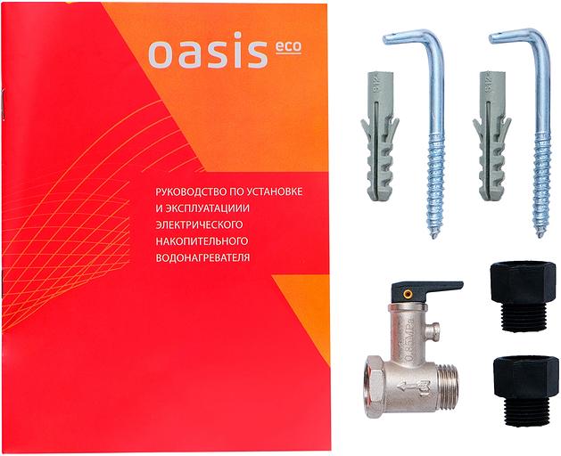 Водонагреватель Oasis Standart EcoER-30 1.5кВт 30л электрический настенный/белый фото 10
