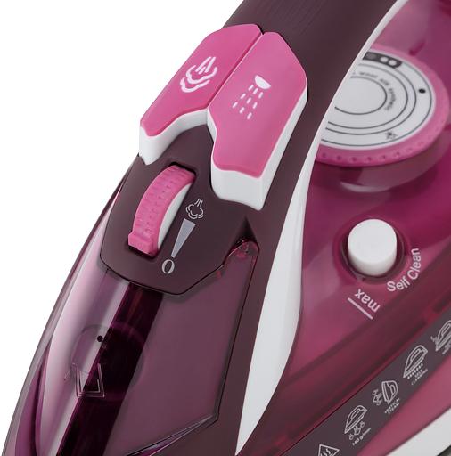 Утюг Vitek VT-1215 2400Вт розовый фото 2