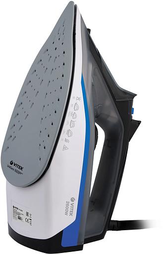 Утюг Vitek VT-8329 2600Вт черный/белый/синий фото 3