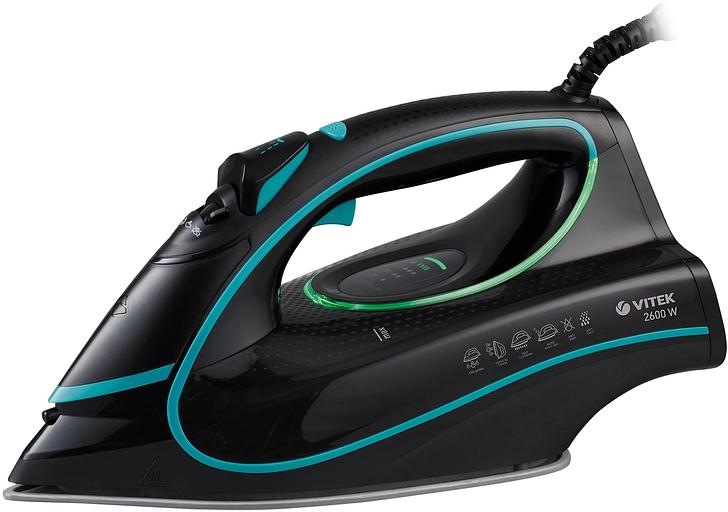 Утюг Vitek VT-8359 2600Вт черный фото 1