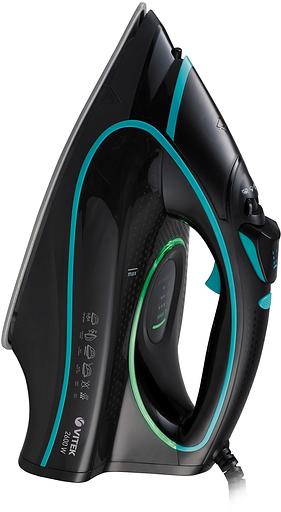Утюг Vitek VT-8359 2600Вт черный фото 3