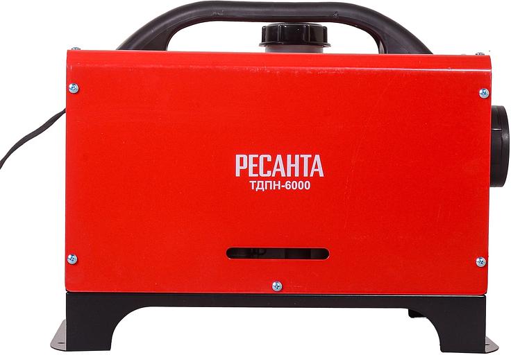 Тепловая пушка дизельная Ресанта ТДПН-6000 6000Вт красный/черный фото 5