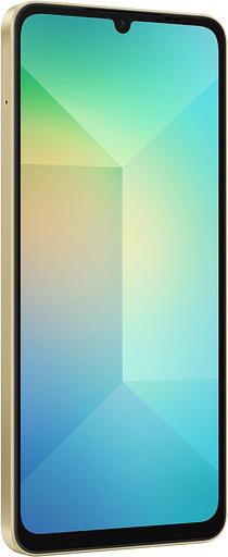 Смартфон Samsung SM-A065F Galaxy A06 128Gb 6Gb золотистый моноблок 3G 4G 2Sim 6.7" 720x1600 Android 14 50Mpix 802.11 a/b/g/n/ac GPS GSM900/1800 GSM1900 TouchSc microSD max1024Gb фото 4