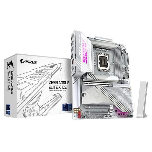 Материнская плата Gigabyte Z890 AORUS ELITE X ICE, RTL фото 1