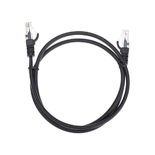 Rexant (02-0102-1) Патч-корд U/UTP, CAT 5e, RJ45-RJ45, 26AWG, LSZH, черный, 1м фото 1