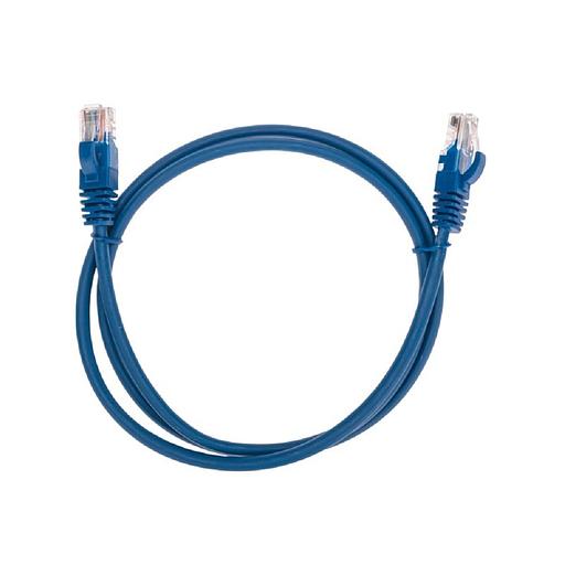 Rexant (02-0104-1) Патч-корд U/UTP, CAT 5e, RJ45-RJ45, 26AWG, LSZH, синий, 1м фото 1