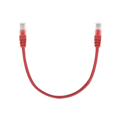 Rexant (02-0293-03) Патч-корд U/UTP, CAT 6, RJ45-RJ45, 26AWG, LSZH, красный, 0,3м фото 1