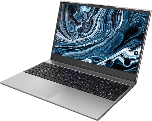 Ноутбук Digma Pro Breve Ryzen 5 Pro 5675U 16Gb SSD512Gb AMD Radeon 15.6" IPS FHD (1920x1080) Windows 11 Professional silver WiFi BT Cam 4500mAh (DN15R5-ADXW08) фото 4