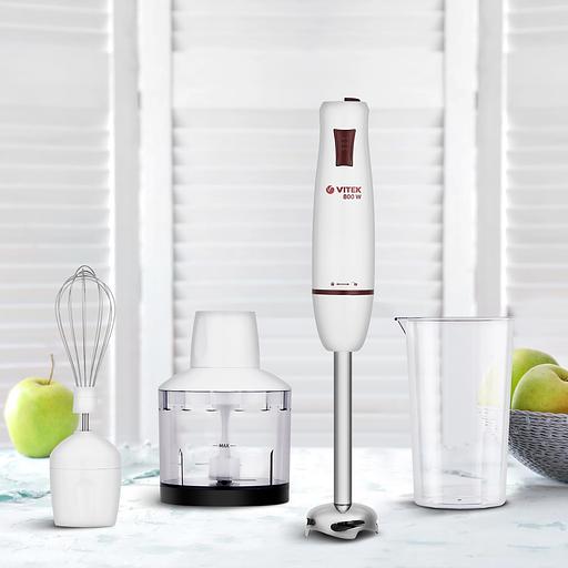 Блендер погружной Vitek VT-8522 800Вт белый фото 2