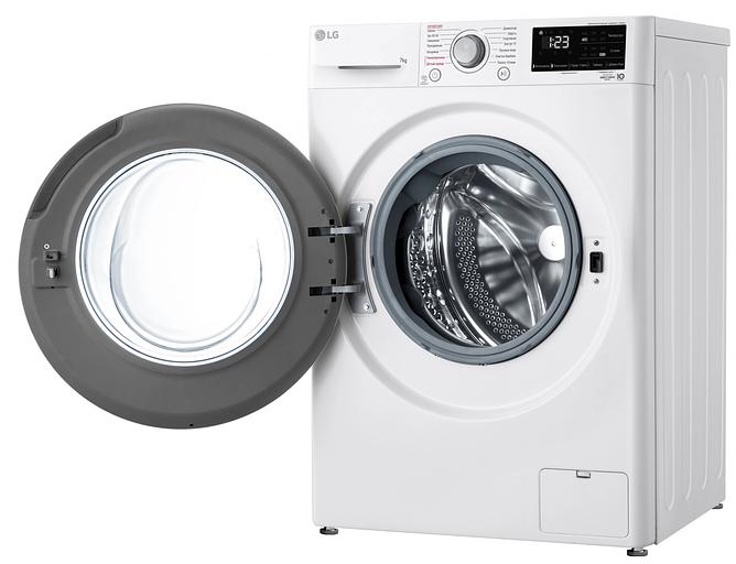 Стиральная машина LG F2V3HS4W класс: A загр.фронтальная макс.:7кг белый инвертер фото 3