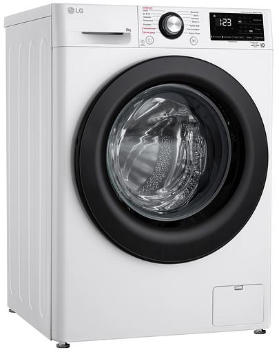 Стиральная машина LG F2V3PS6W класс: A загр.фронтальная макс.:8кг белый инвертер фото 5