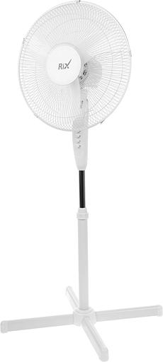 Вентилятор напольный RIX RSF-4000W 40Вт скоростей:3 белый фото 1