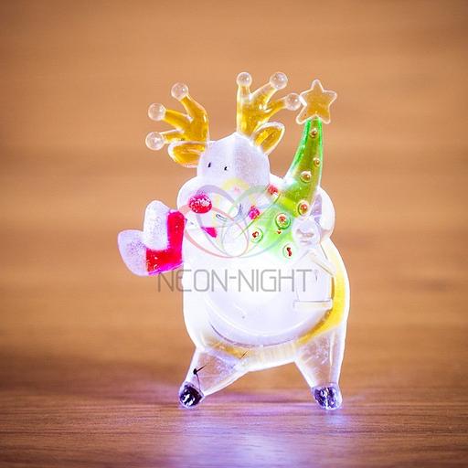 Олень RGB на присоске фото 1