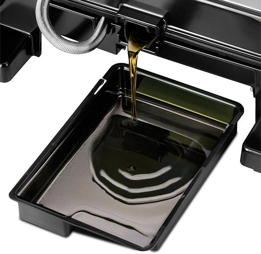 Электрогриль Kitfort КТ-3664 2000Вт серебристый/черный фото 4