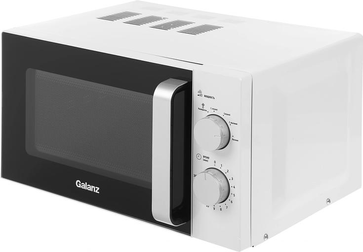 Микроволновая Печь Galanz MOS-2401FMW 20л. 800Вт белый фото 2