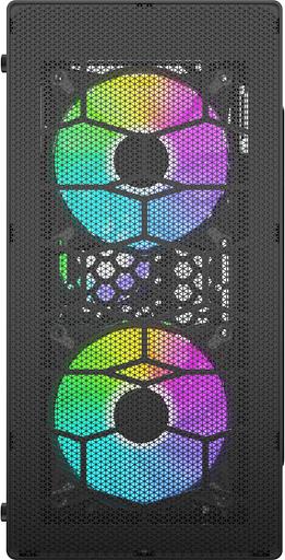 Корпус Bloody BD-CC101F черный без БП mATX 1x80mm 1x92mm 2xUSB2.0 1xUSB3.0 audio фото 1