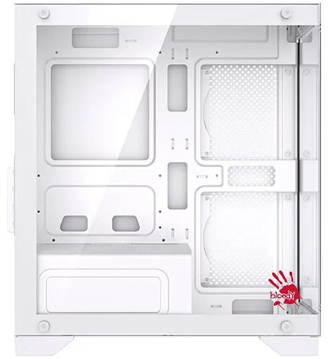 Корпус Bloody BD-CC103 белый без БП mATX 7x120mm 1xUSB2.0 1xUSB3.0 audio bott PSU фото 3