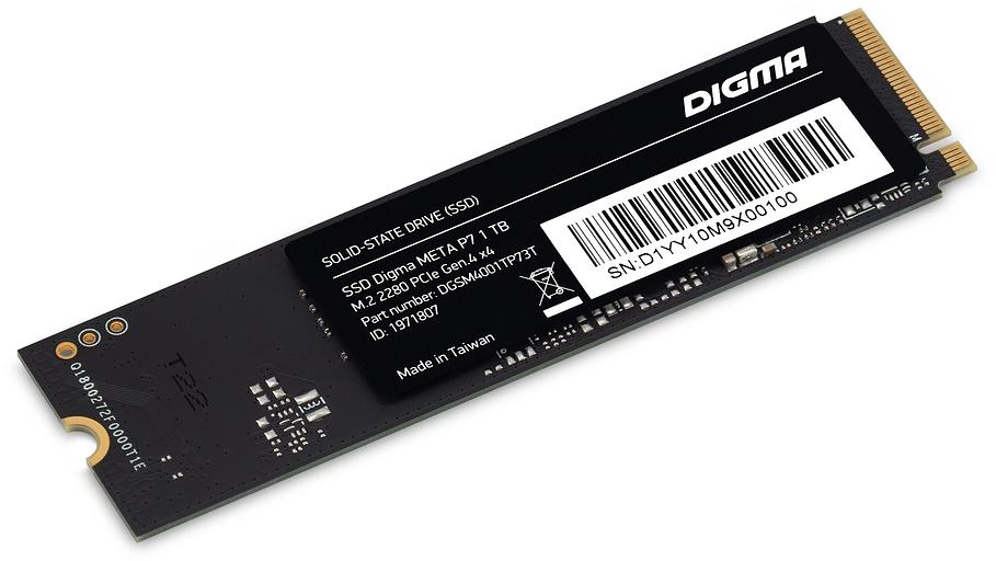Накопитель SSD Digma PCIe 3.0 x4 1TB DGSM3001TP53T Mega P5 M.2 2280 фото 6