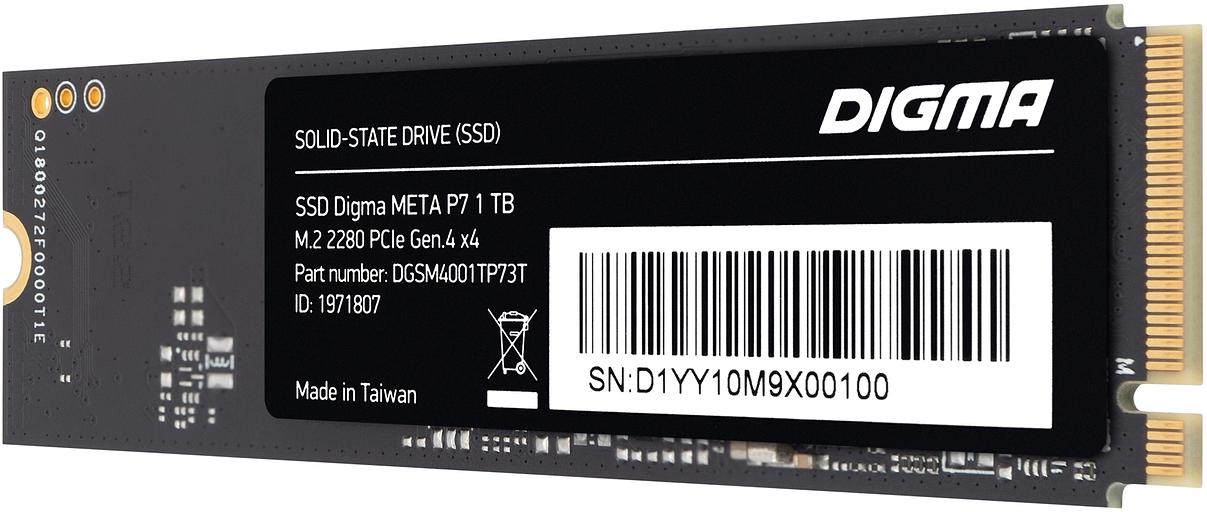 Накопитель SSD Digma PCIe 3.0 x4 1TB DGSM3001TP53T Mega P5 M.2 2280 фото 10