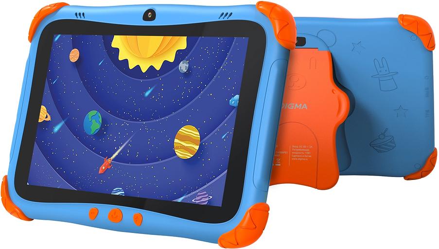 Планшет Digma Kids A8 SC9863A (1.6) 8C RAM2Gb ROM32Gb 8" IPS 1280x800 4G 1Sim Android 11.0 Go синий 2Mpix 0.3Mpix BT WiFi microSD 512Gb 3000mAh фото 8
