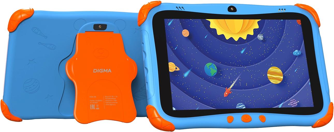 Планшет Digma Kids A8 SC9863A (1.6) 8C RAM2Gb ROM32Gb 8" IPS 1280x800 4G 1Sim Android 11.0 Go синий 2Mpix 0.3Mpix BT WiFi microSD 512Gb 3000mAh фото 10