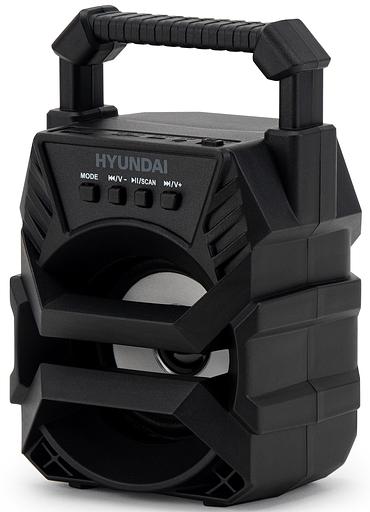 Колонка порт. Hyundai H-PS1000 черный 9W 1.0 BT/USB 10м 500mAh фото 4
